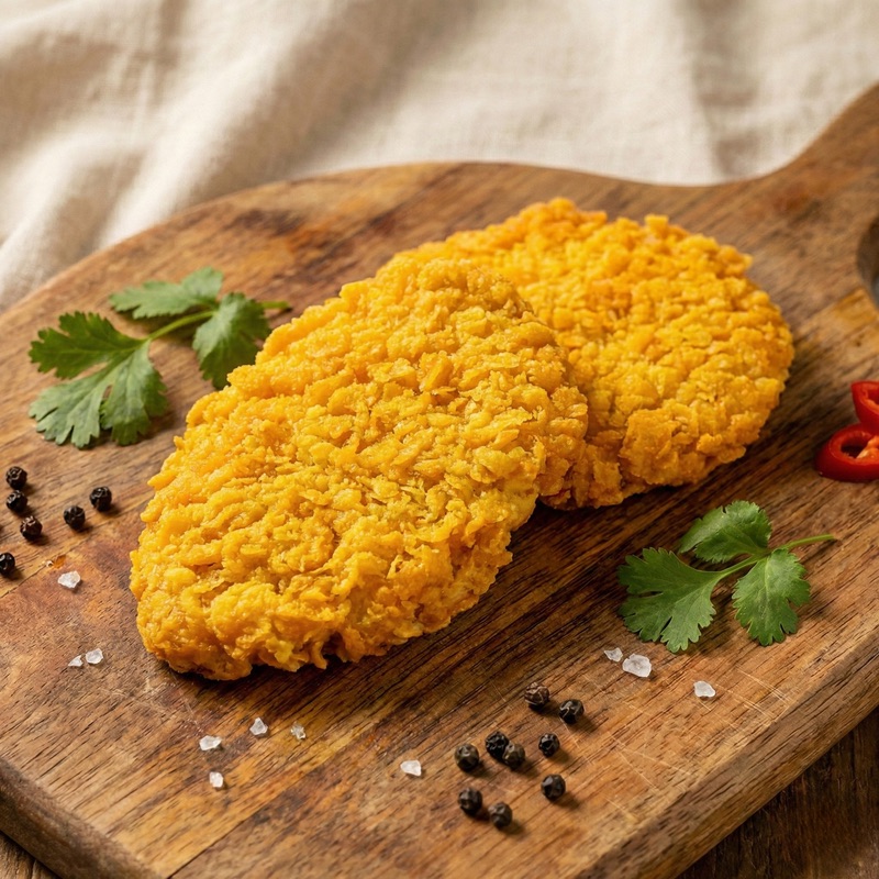 Kip krokant schnitzel