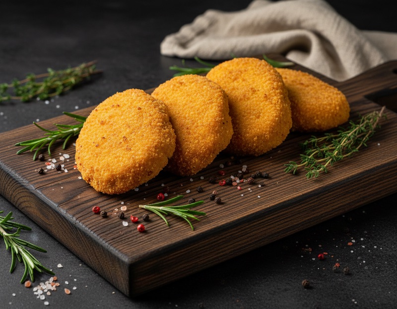 Kip saté schnitzel